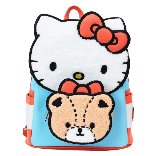 Hello Kitty and Bear Sanrio Loungefly Mini Backpack
