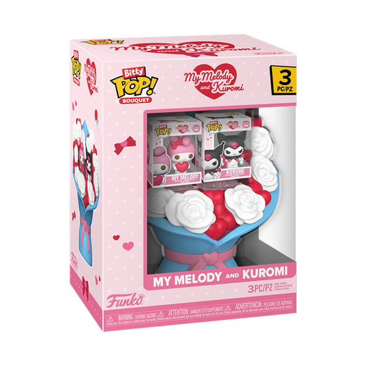 My Melody and Kuromi Hello Kitty & Friends Bitty Pop Bouquet Individual Funko