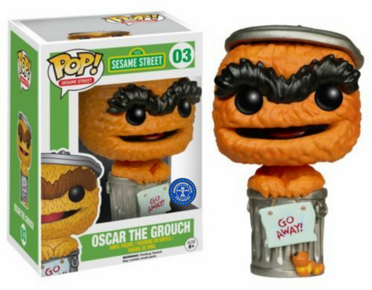 #03 Oscar the Grouch UNDERGROUND TOYS Sesame Street Funko Pop