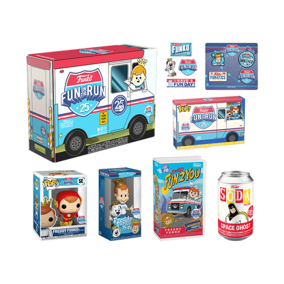 Funko 25th Anniversary Fun on the Run Full Sealed Box