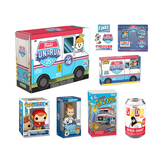 Funko 25th Anniversary Fun on the Run Full Sealed Box