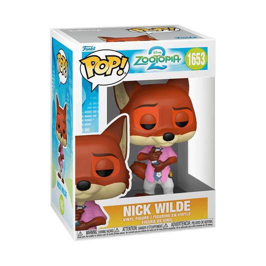 #1653 Nick Wilde Zootopia 2 Disney Funko Pop