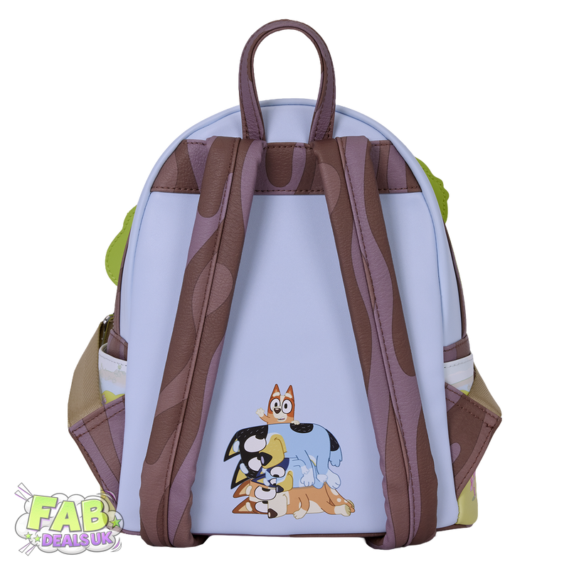 Bluey's Backyard Light Up Loungefly Mini Backpack