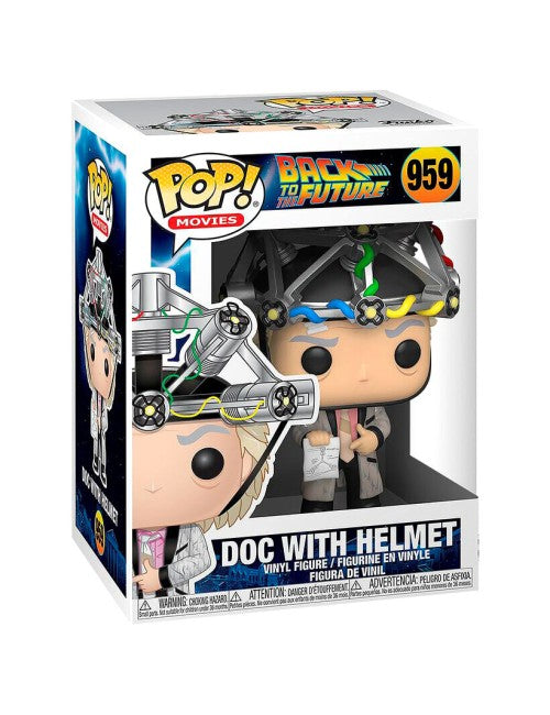 #959 Doc with Helmet Back to the Future Movies Funko Pop