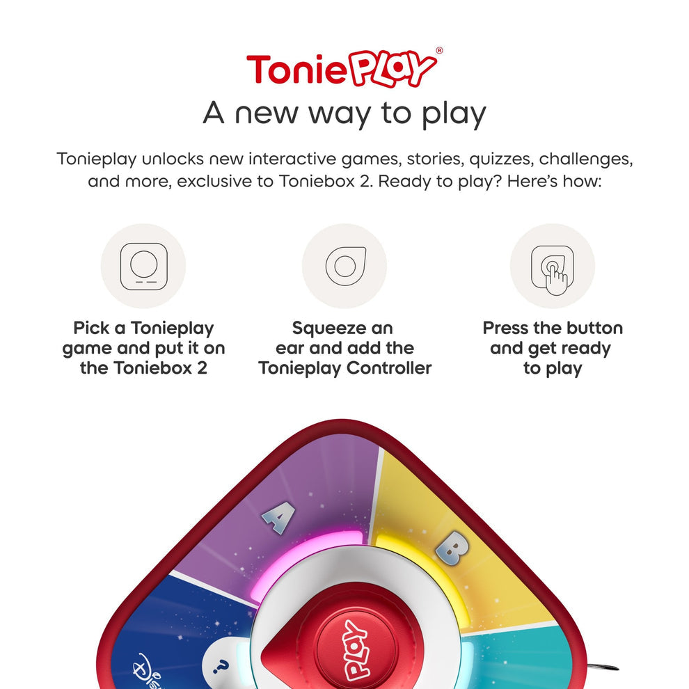 Toniebox 2 Sunset Red ToniePlay Bundle - Lion King Tonies