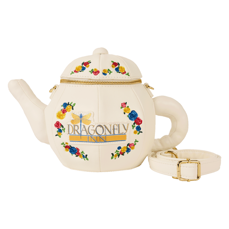Gilmore Girls Dragonfly Inn Figural Teapot Loungefly Crossbody Bag