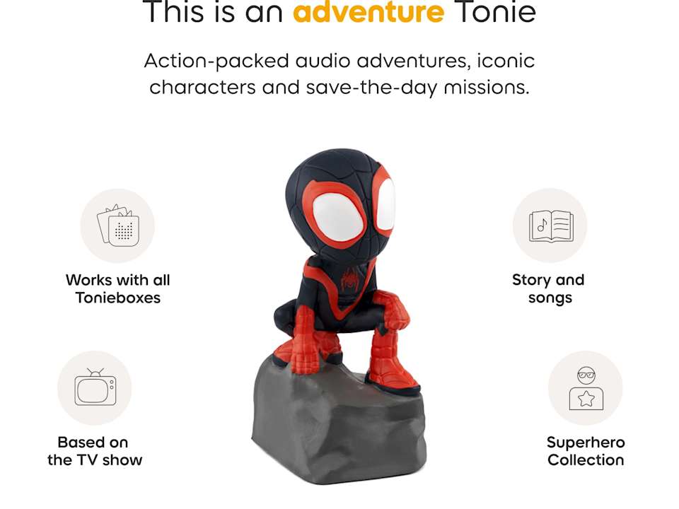 Spidey and His Amazing Friends: Spin Miles Morales Marvel Tonies
