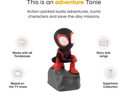 Spidey and His Amazing Friends: Spin Miles Morales Marvel Tonies