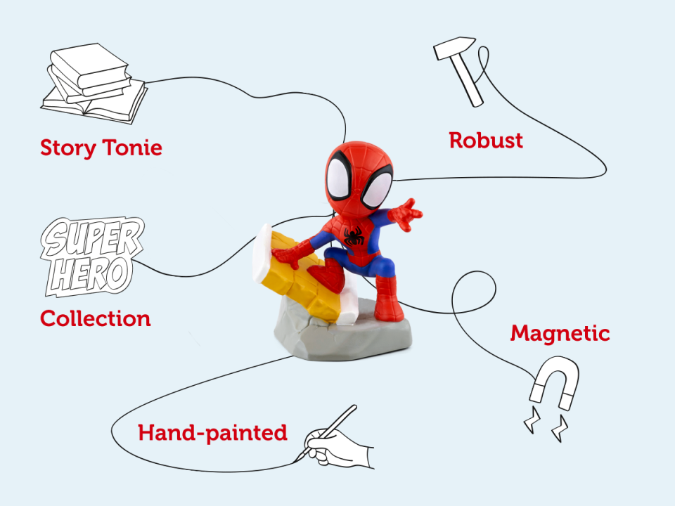 Spidey and His Amazing Friends: Spidey Marvel Tonies
