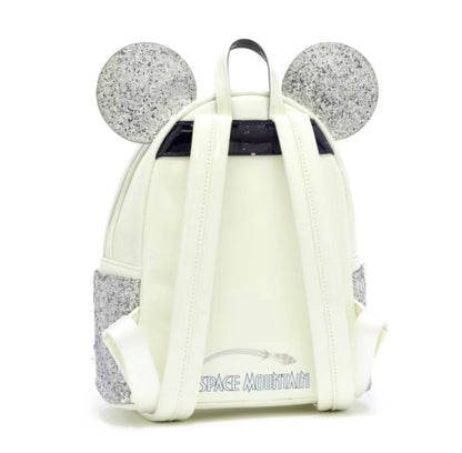 Mickey's Main Attraction Space Mountain Disney Parks Loungefly Mini Backpack