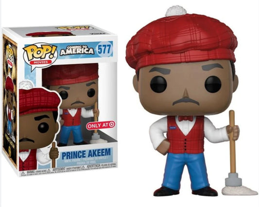 #577 Prince Akeem TARGET EXCLUSIVE Coming To America Movies Funko Pop