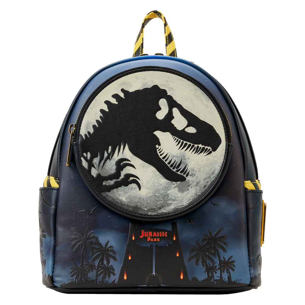 Jurassic Park 30th Anniversary Loungefly Mini Backpack Glow in the Dark