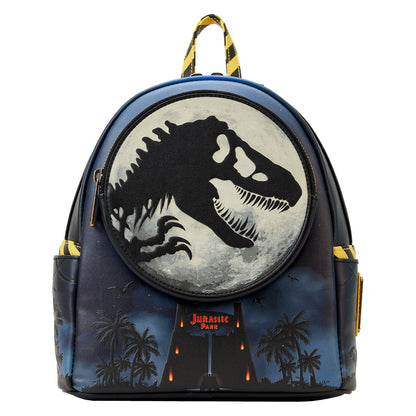 Jurassic Park 30th Anniversary Loungefly Mini Backpack Glow in the Dark