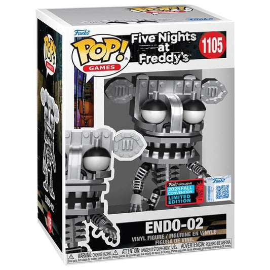 #1105 Endo-02 Five Nights at Freddy's FNAF 2025 FALL CONVENTION Games Funko Pop