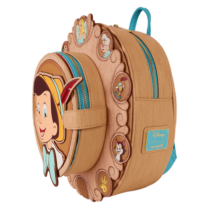 Pinocchio Cameo Series Disney Loungefly Mini Backpack