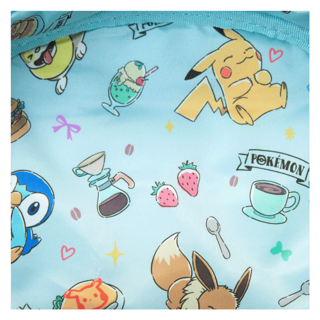 Pokemon Cafe Triple Pocket Loungefly Backpack
