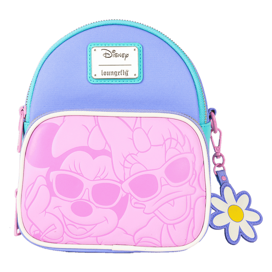 Minnie Mouse and Daisy Duck Mini Convertible Disney Loungefly Backpack