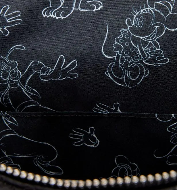 Mickey Mouse and Friends Sketched Disney Loungefly Mini Backpack