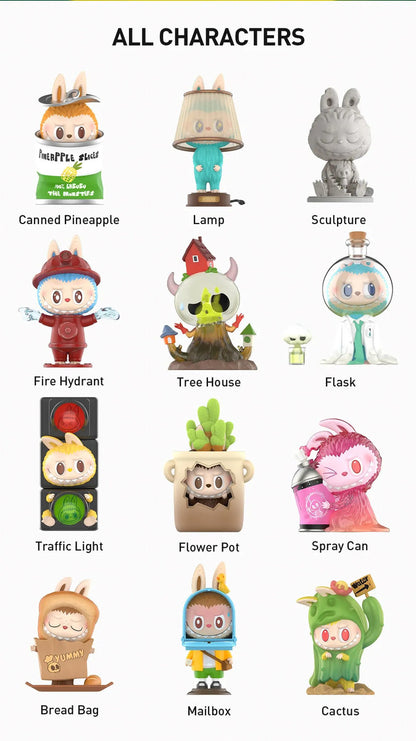 Almost Hidden The Monsters Labubu Vinyl Figure Blind Box PopMart GENUINE