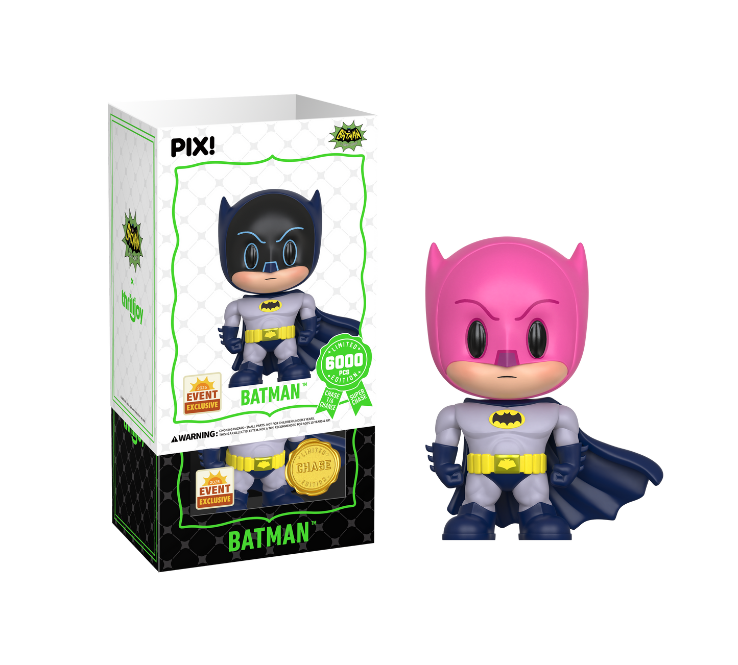 Batman '66 DC Heroes Thrilljoy PIX! Sealed Chance of Chase and Ultra Chase