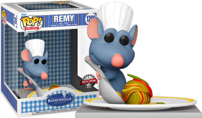 #1209 Remy SPECIAL EDITION Ratatouille Disney Deluxe Funko Pop