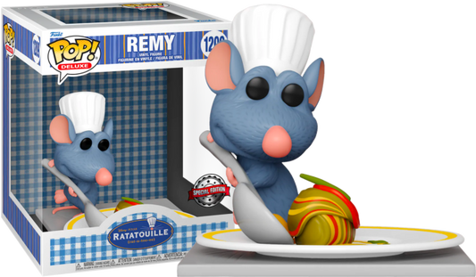 #1209 Remy SPECIAL EDITION Ratatouille Disney Deluxe Funko Pop