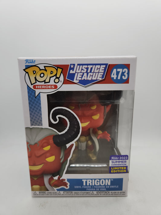 #473 Trigon 2023 SUMMER EXCLUSIVE Justice League Heroes Funko Pop