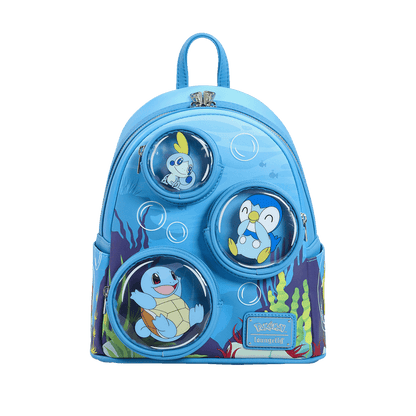 Pokemon Water Type Bubbles Loungefly Mini Backpack