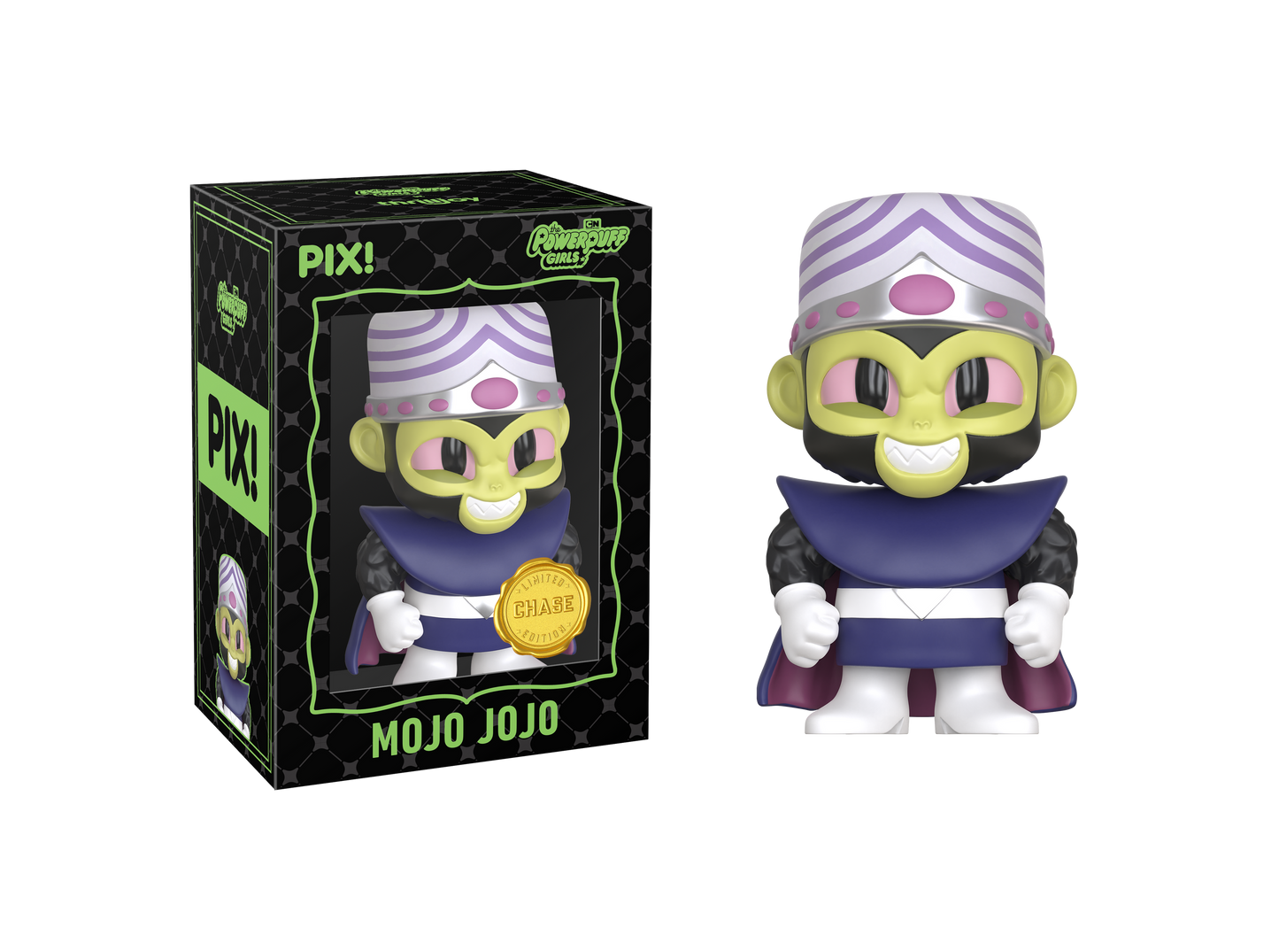 Mojo Jojo Powerpuff Girls Thrilljoy PIX! Sealed Chance of Chase