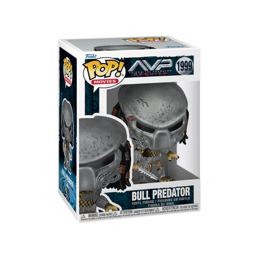 #1999 Bull Predator Alien vs Predator Horror Movies Funko Pop