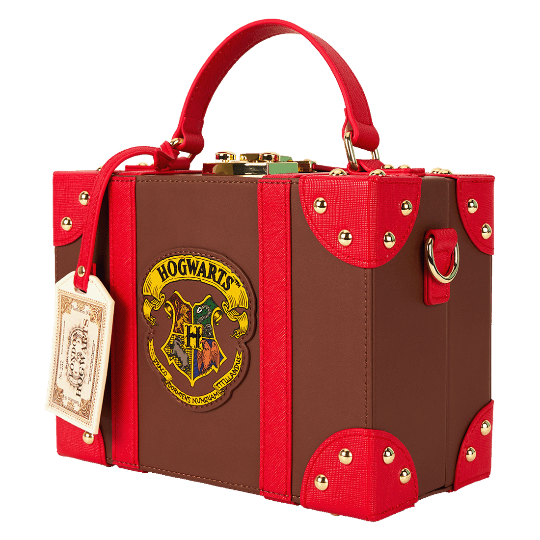 Loungefly Harry Potter Hogwarts Express Luggage Crossbody Bag