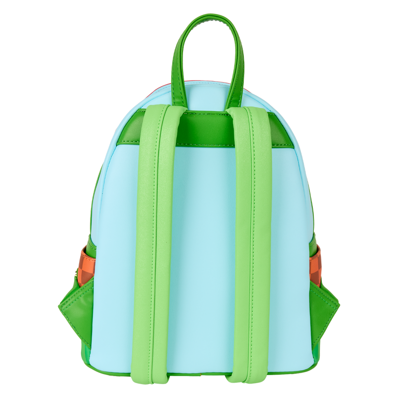 Knuckles Glitter Gem Sonic The Hedgehog Loungefly Mini Backpack