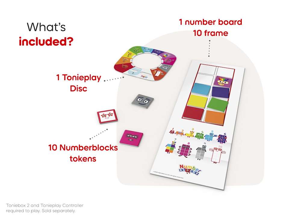 Numberblocks: Learning Adventures (Tonieplay Game Set) Tonies