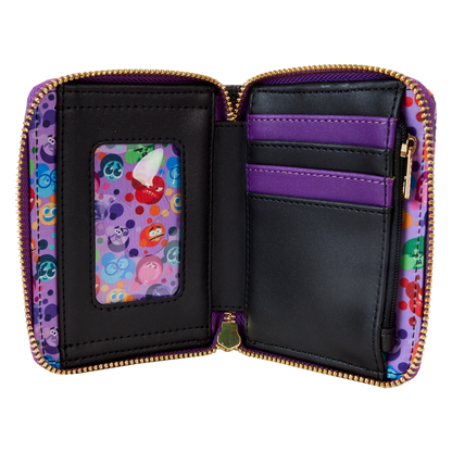Inside Out Core Memories Zip Around Wallet Disney Loungefly Purse
