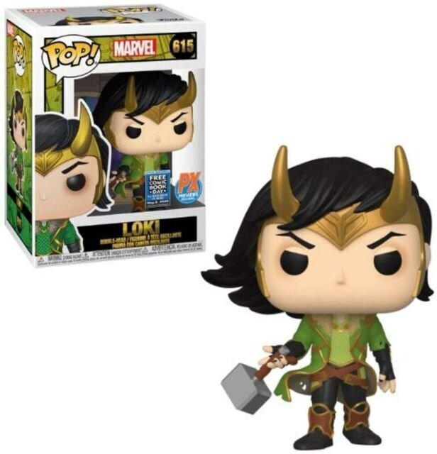#615 Loki PX PREVIEWS EXCLUSIVE Marvel Funko Pop