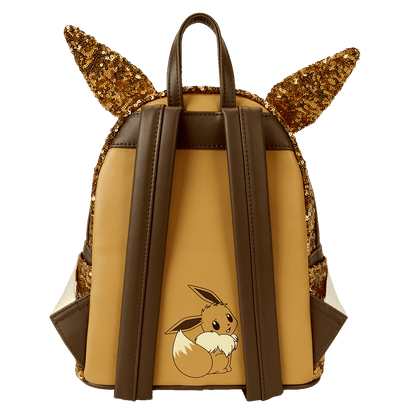 Eevee Sequin Cosplay Pokemon Loungefly Mini Backpack