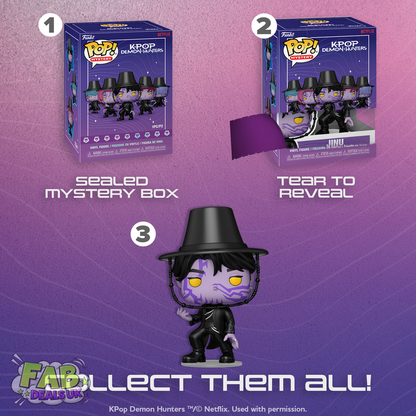 KPop Demon Hunters Anime Mystery Pop Blind Box with Chance of Chase Funko Pop Animation