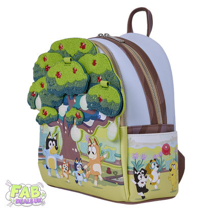Bluey's Backyard Light Up Loungefly Mini Backpack
