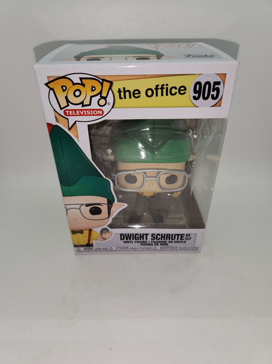 #905 Dwight Schrute As Elf The Office Television Funko Pop