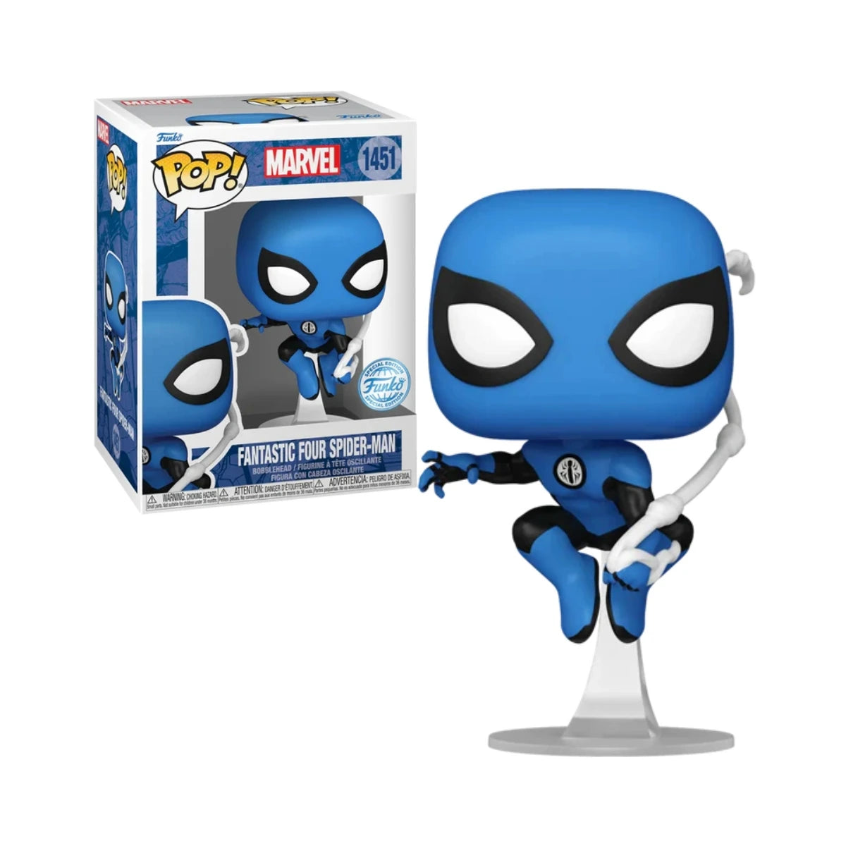 #1451 Fantastic Four Spider-Man SPECIAL EDITION Marvel Funko Pop