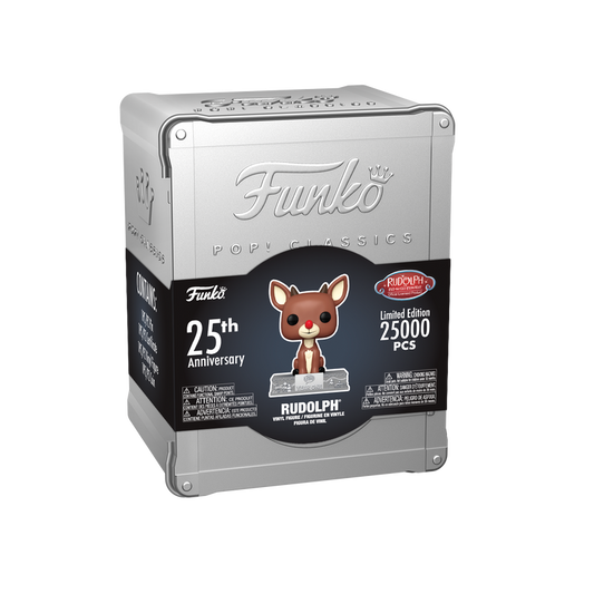 Rudolph Classics Vault Tin Christmas Funko Pop Collectors Set 25000pcs