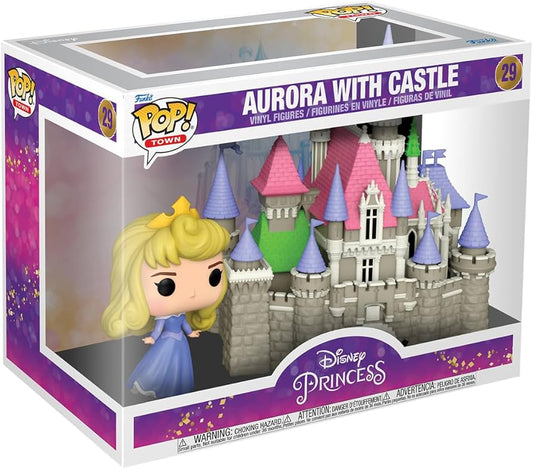 #29 Aurora with Castle Disney Princess Funko Pop Town