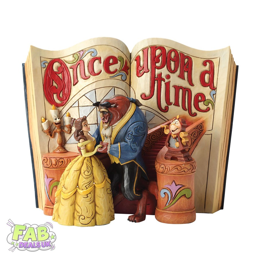 Love Endures - Beauty and The Beast Storybook Figurine - Disney Traditions Ornament by Jim Shore