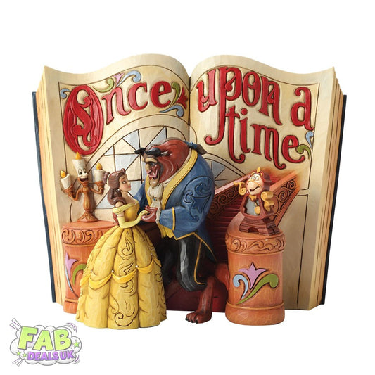 Love Endures - Beauty and The Beast Storybook Figurine - Disney Traditions Ornament by Jim Shore