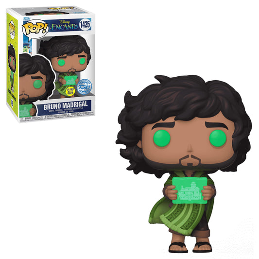 #1425 Bruno Madrigal SPECIAL EDITION GLOW Encanto Disney Funko Pop