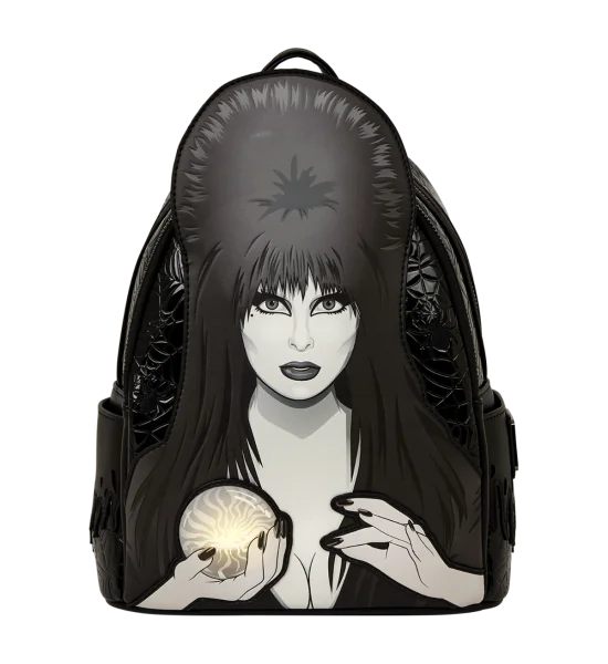 Elvira Light Up Loungefly Mini Backpack