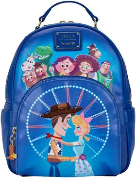 Woody and Bo Peep Movie Moment Ferris Wheel Toy Story Disney Loungefly Mini Backpack