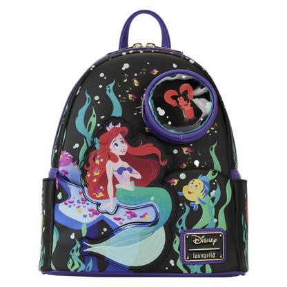 Ariel The Little Mermaid 35th Anniversary Princess Mermaid Disney Loungefly Mini Backpack