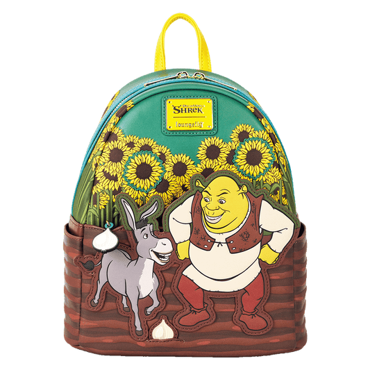 Shrek and Donkey Spring Vibes Dreamworks Loungefly Mini Backpack