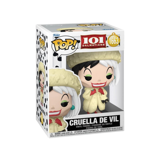 #1663 Cruella De Vil 101 Dalmatians Disney Funko Pop
